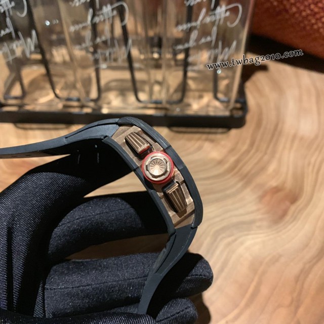理查德米勒RICHARD MILLE RM011-FM頂級碳纖維殼套男士腕表  gjs2154